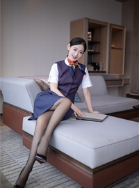 Tang Anqi - NO.010 internal purchase without watermark Air China flight attendant(1)